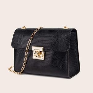 Faux Lizard Leather Crossbody bag